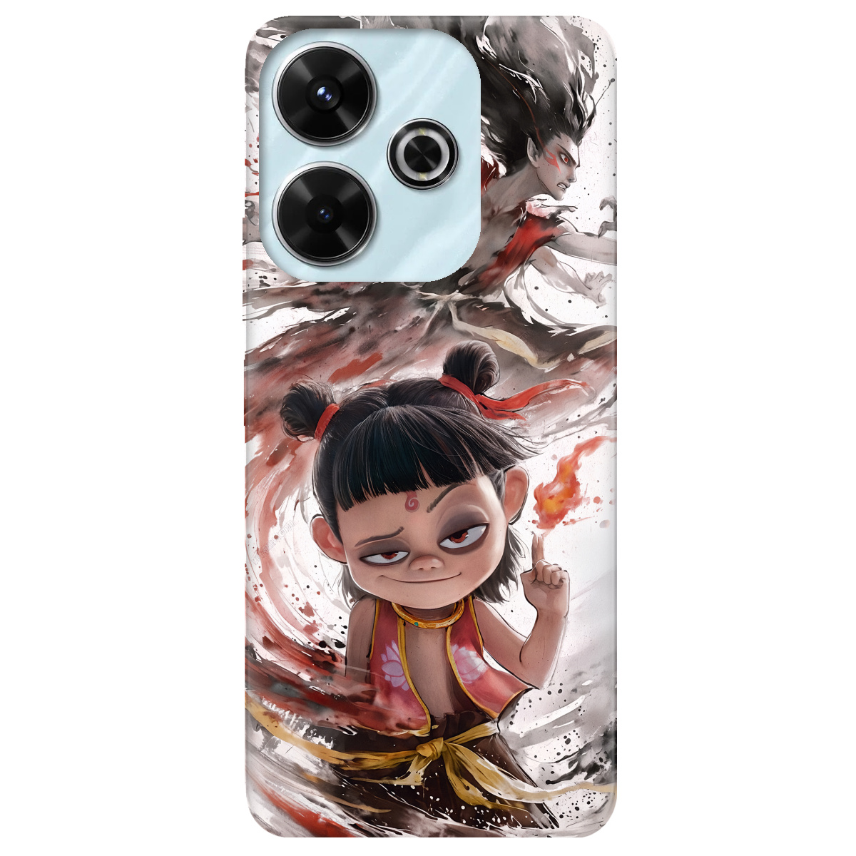 Чехол для Xiaomi Redmi 13 прозрачный Легенда Нечжа - фото 1 - Чехлы для телефонов