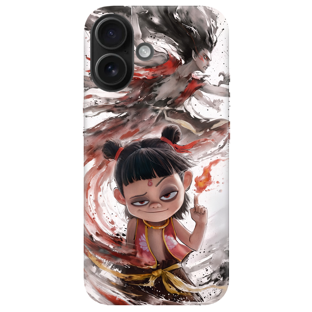 Чохол для Apple iPhone 16 Plus прозорий Легенда Нечжа - фото 1 Чохол для Apple iPhone 16 Plus прозорий Легенда Нечжа - фото 1 - Чохли для телефонів
