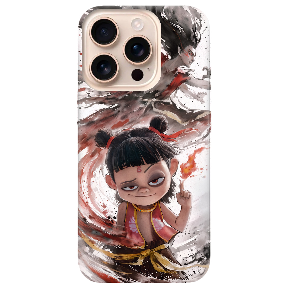 Чохол для Apple iPhone 16 Pro Max прозорий Легенда Нечжа - фото 1 - Чохли для телефонів