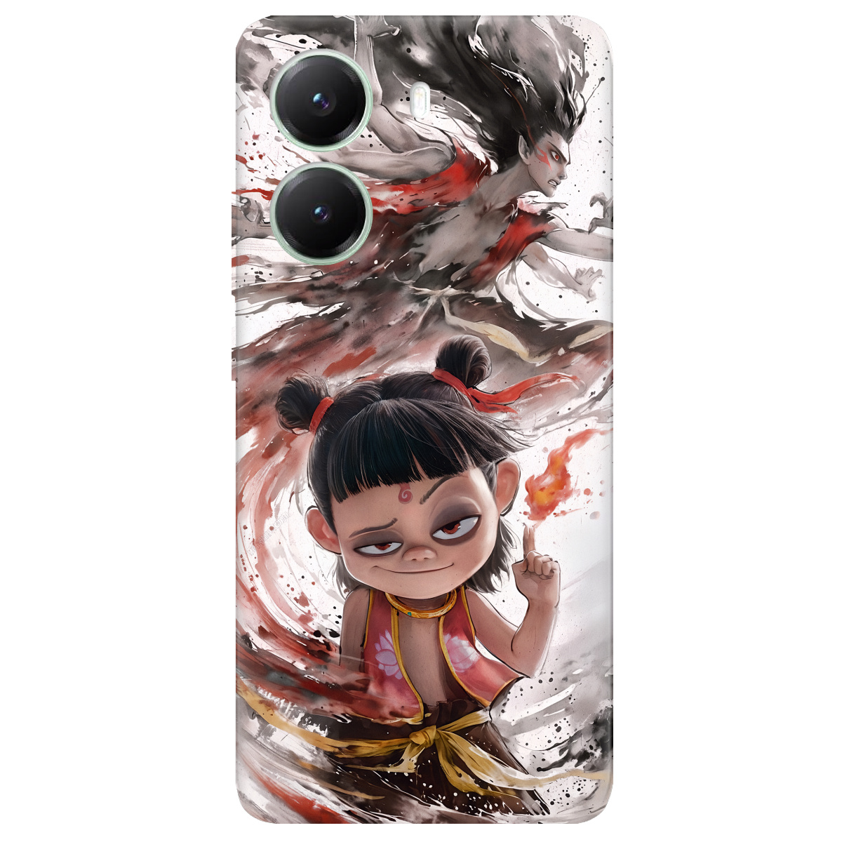 Чохол для Xiaomi Poco X7 Pro прозорий Легенда Нечжа - фото 1 - Чохли для телефонів