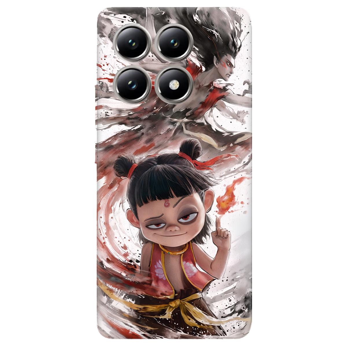 Чехол для Xiaomi 14T прозрачный Легенда Нечжа - фото 1 - Чехлы для телефонов