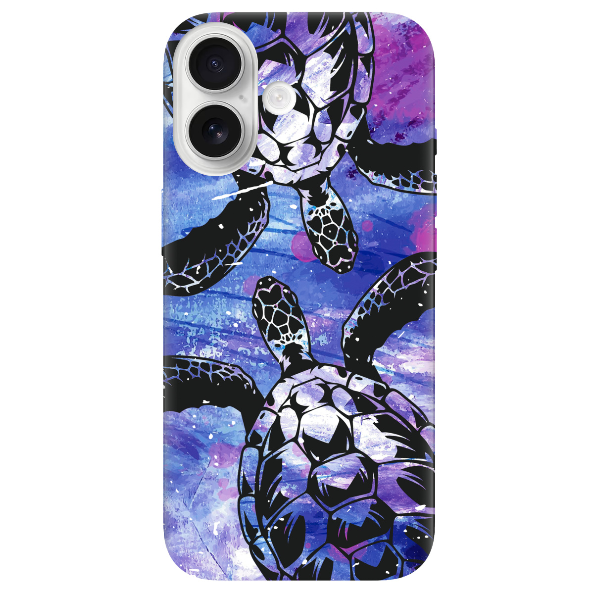 Чохол для Apple iPhone 17 прозорий Turtles - фото 1 - Чохли для телефонів