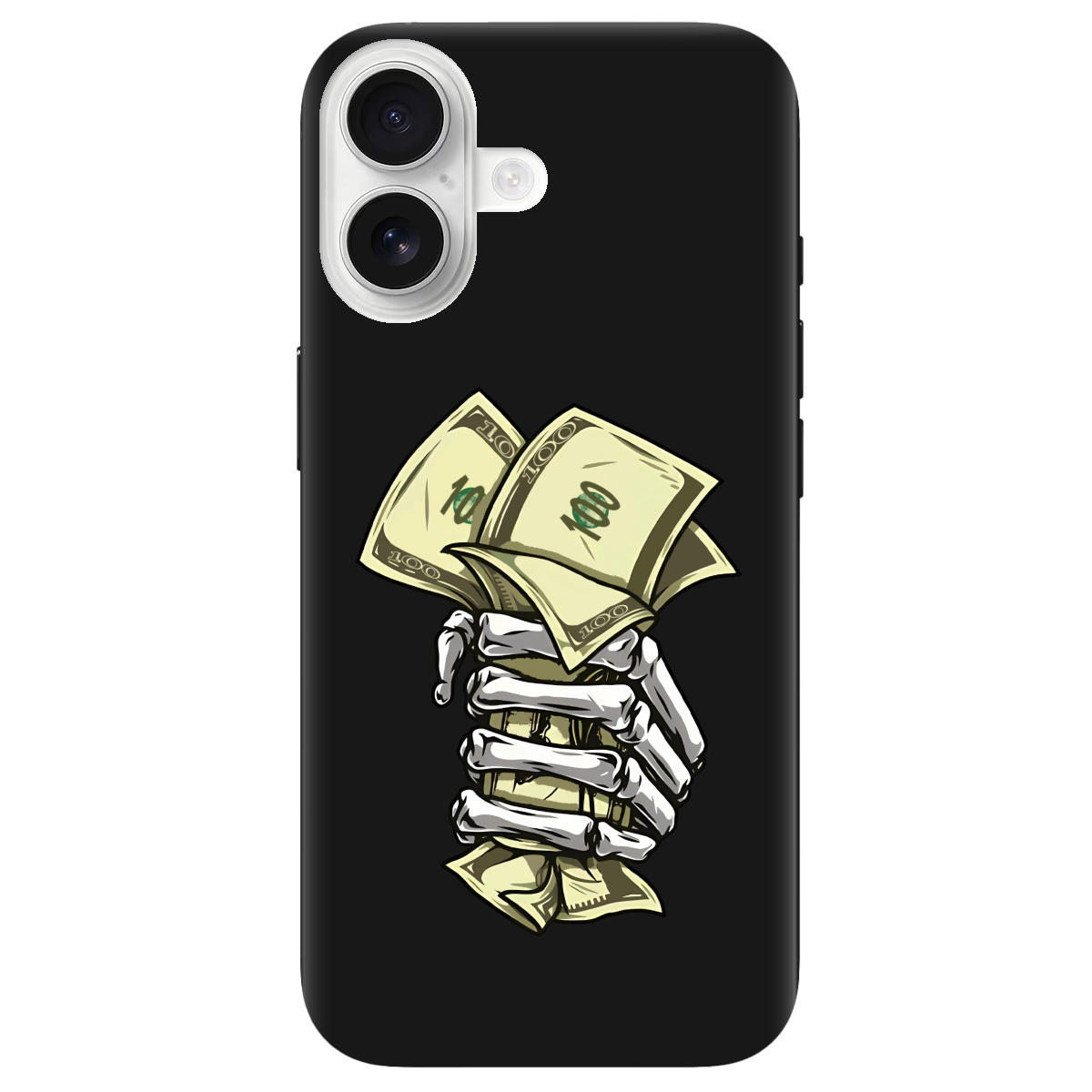 Чехол для Apple iPhone 17 черный матовый soft touch Загашник - фото 1 - Чехлы для телефонов