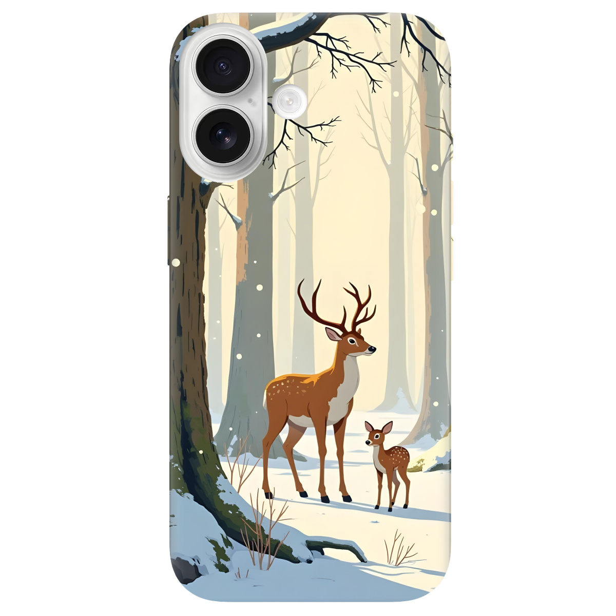 Чехол для Apple iPhone 17 прозрачный Forest Harmony - фото 1 - Чехлы для телефонов