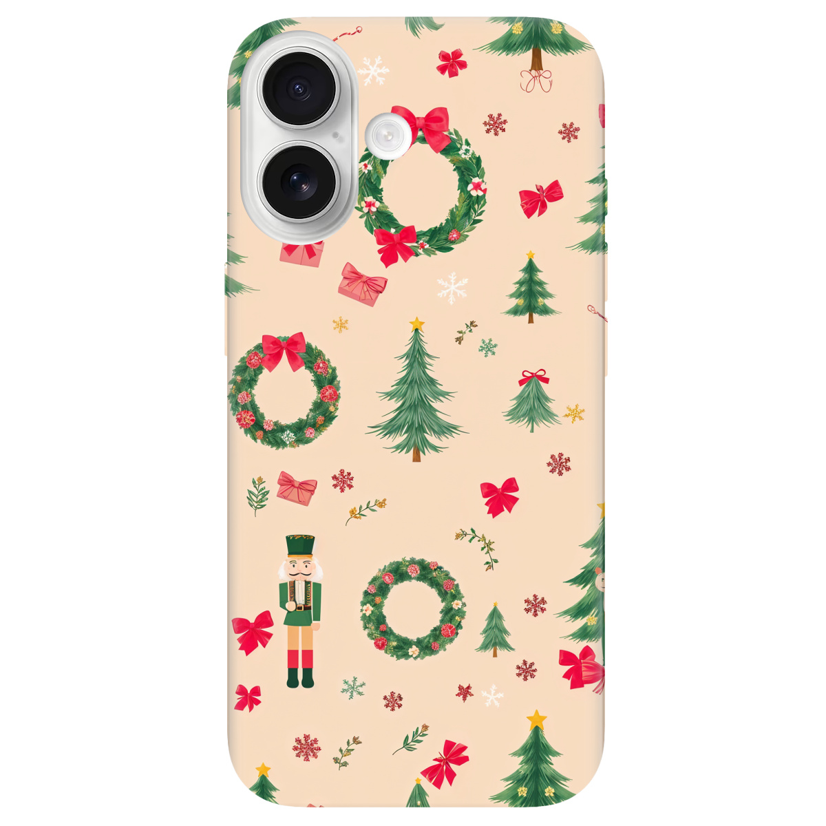 Чохол для Apple iPhone 17 прозорий Christmas Traditions - фото 1 - Чохли для телефонів