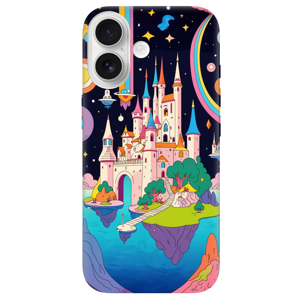 Чехол для Apple iPhone 17 прозрачный Cosmic Fairytale - фото 1 - Чехлы для телефонов