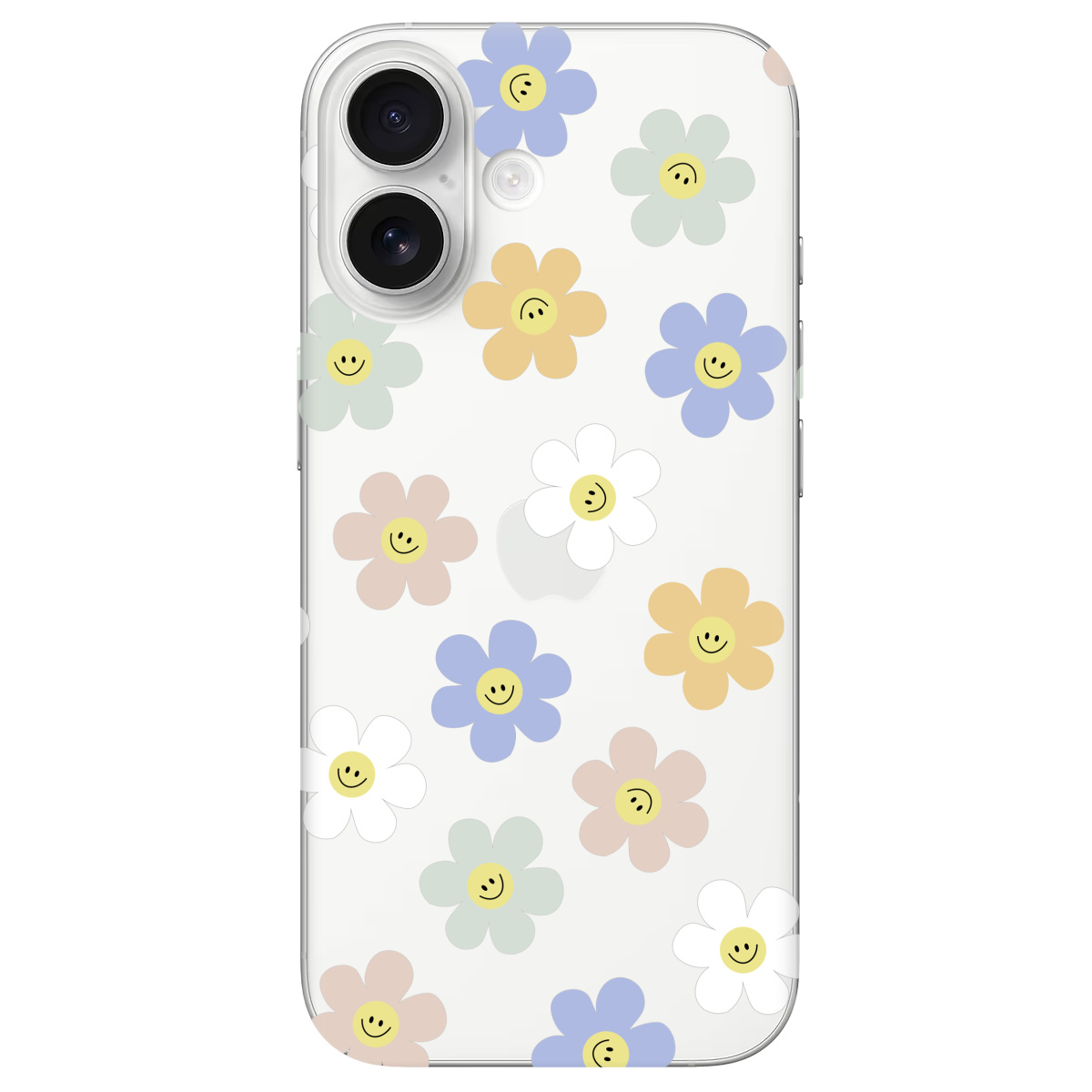 Чохол для Apple iPhone 17 прозорий Pastel Garden - фото 1 Чохол для Apple iPhone 17 прозорий Pastel Garden - фото 1 - Чохли для телефонів