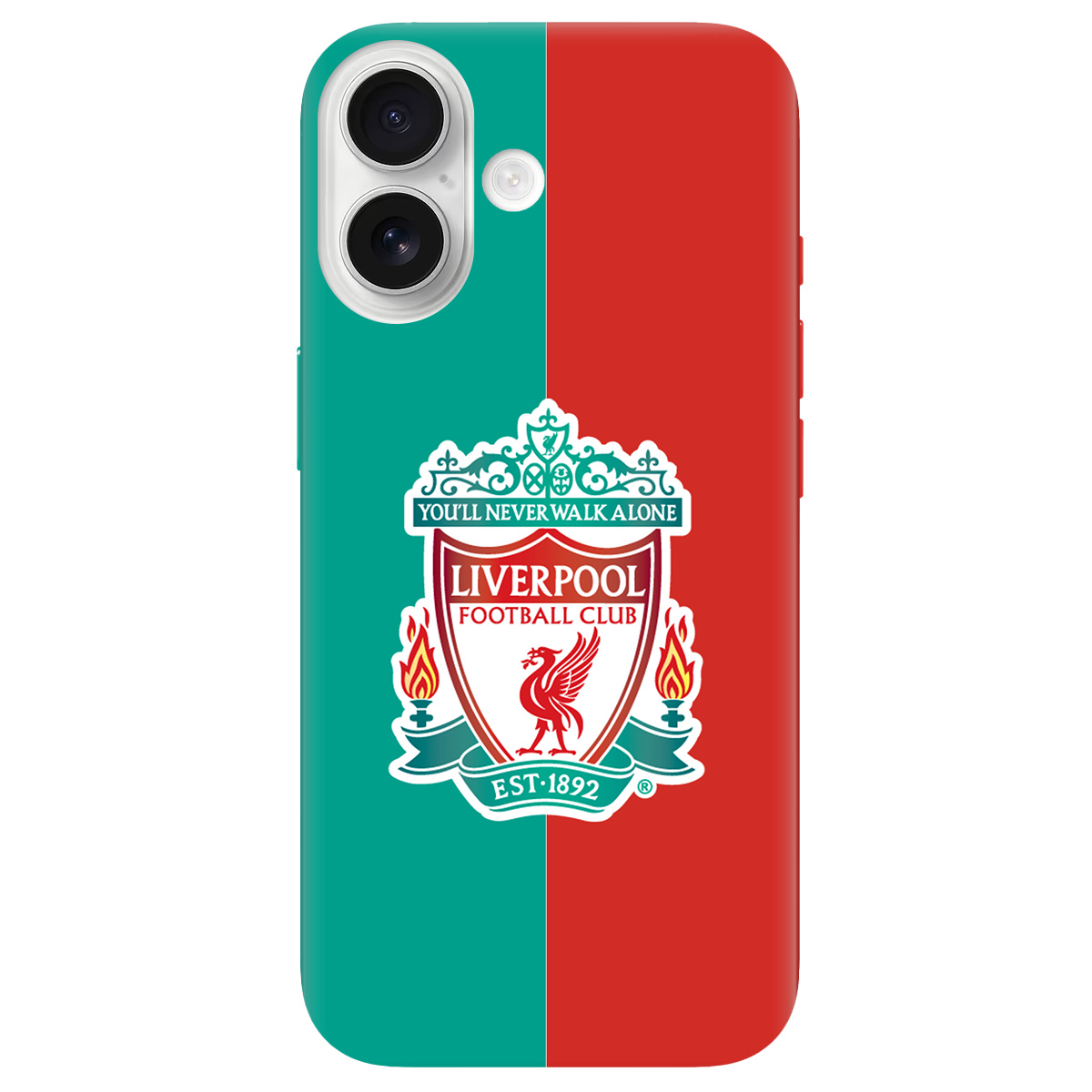 Чехол для Apple iPhone 17 прозрачный Liverpool - фото 1 - Чехлы для телефонов