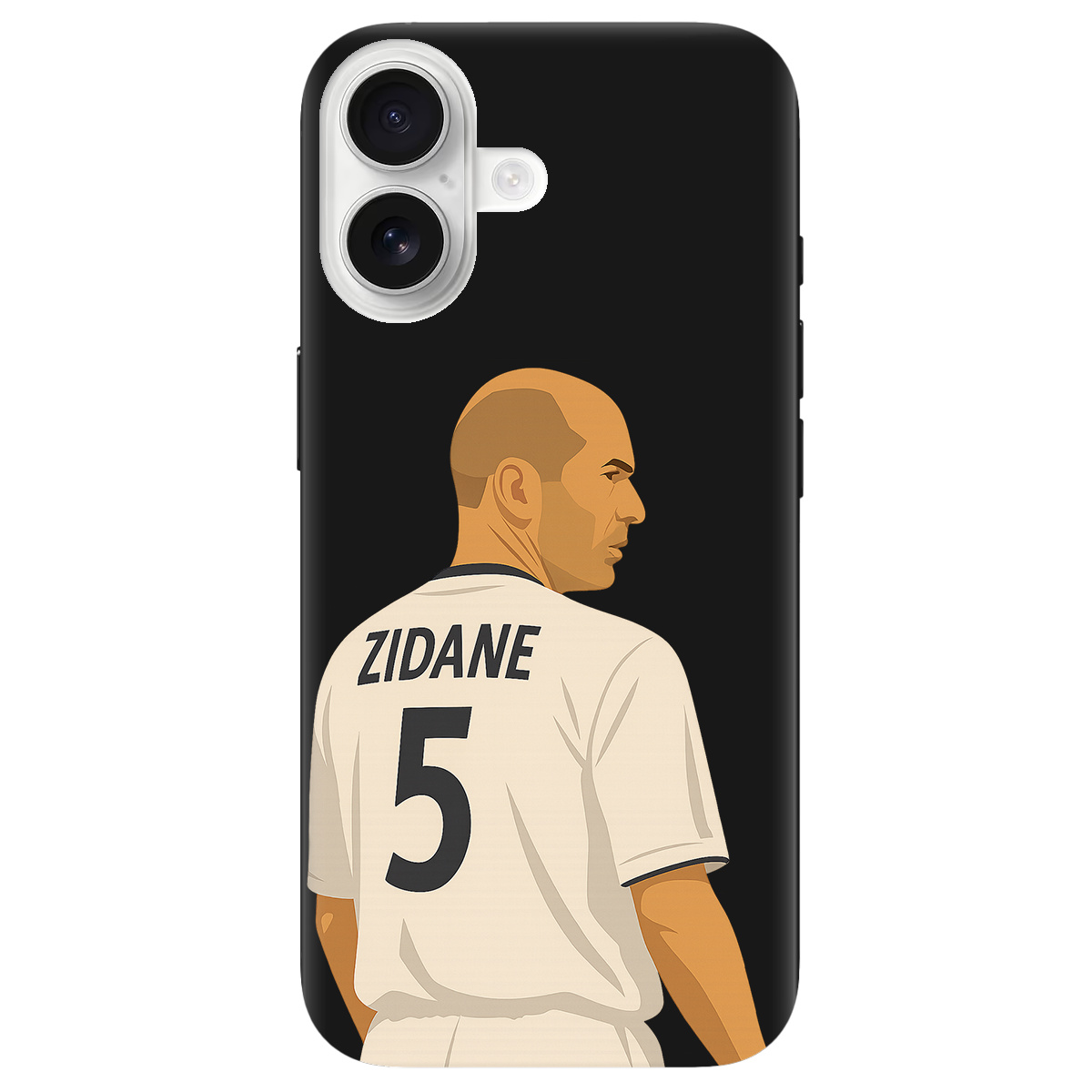 Чехол для Apple iPhone 17 черный матовый soft touch Zidane - фото 1 - Чехлы для телефонов