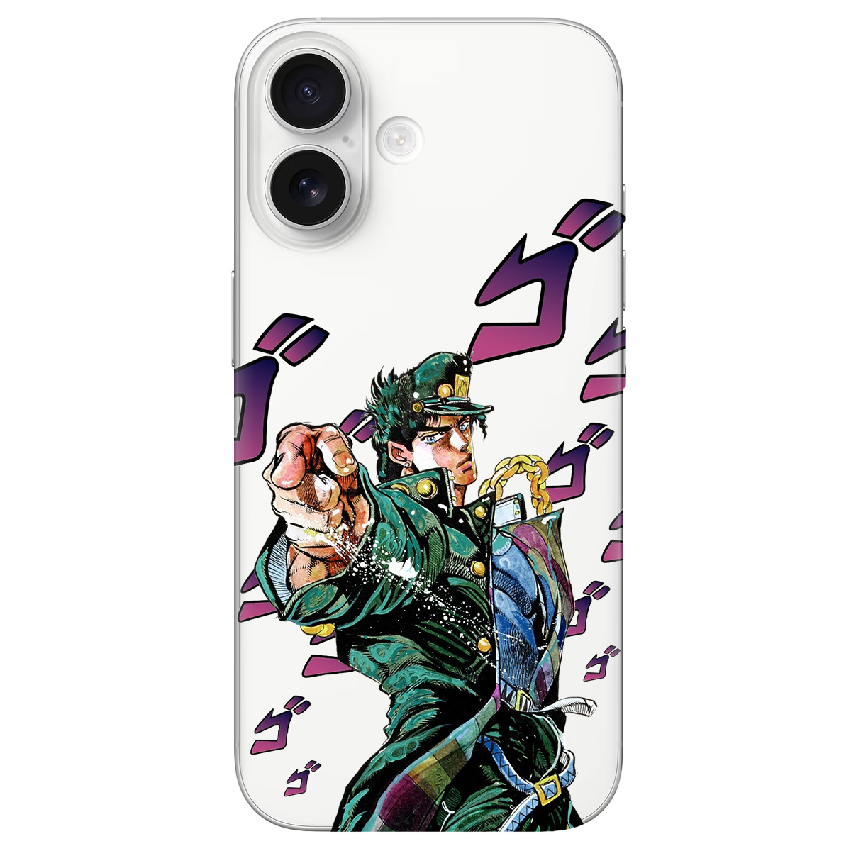 Чохол для Apple iPhone 17 прозорий Джоджо - фото 1 - Чохли для телефонів