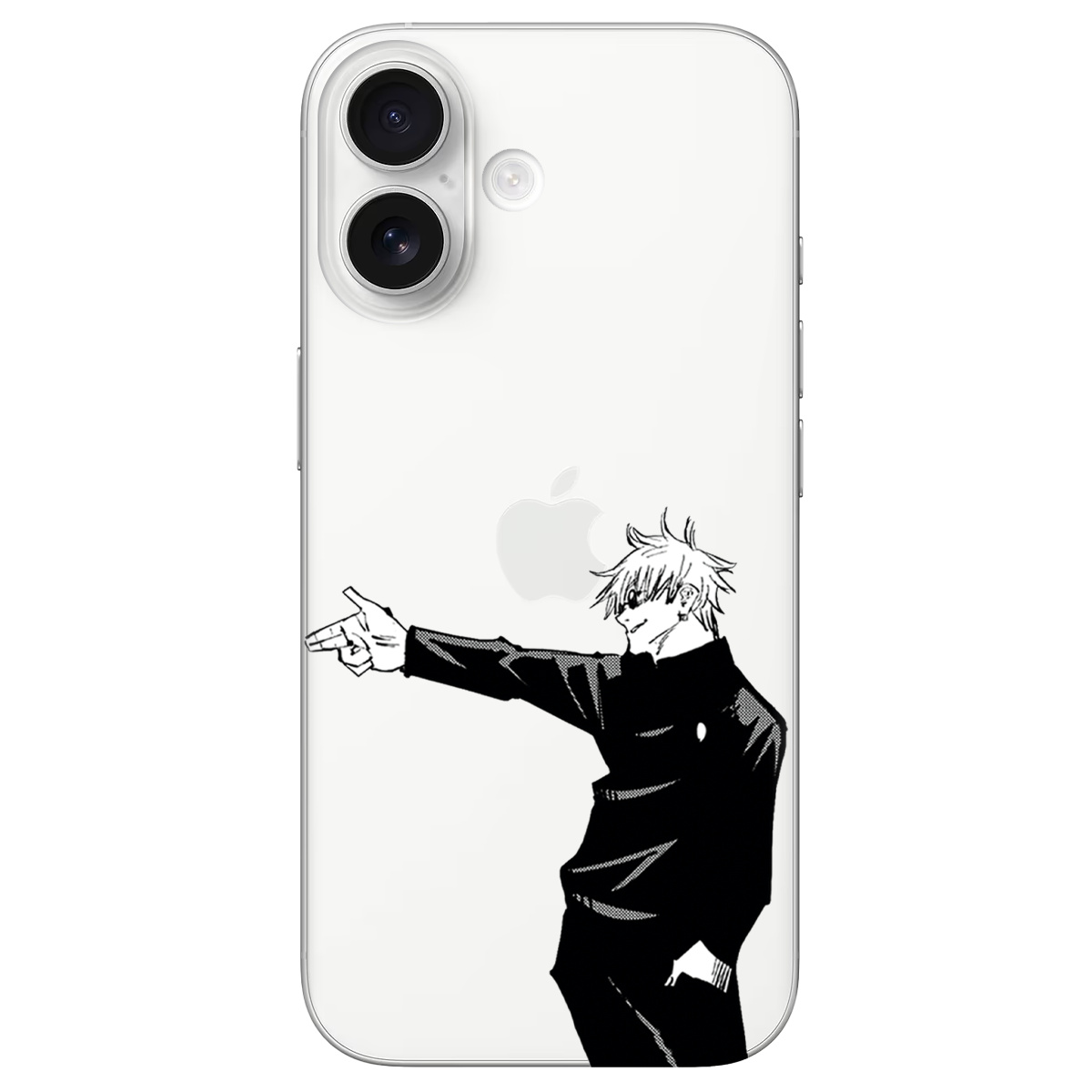 Чехол для Apple iPhone 17 прозрачный Годжо Сатору - фото 1 - Чехлы для телефонов