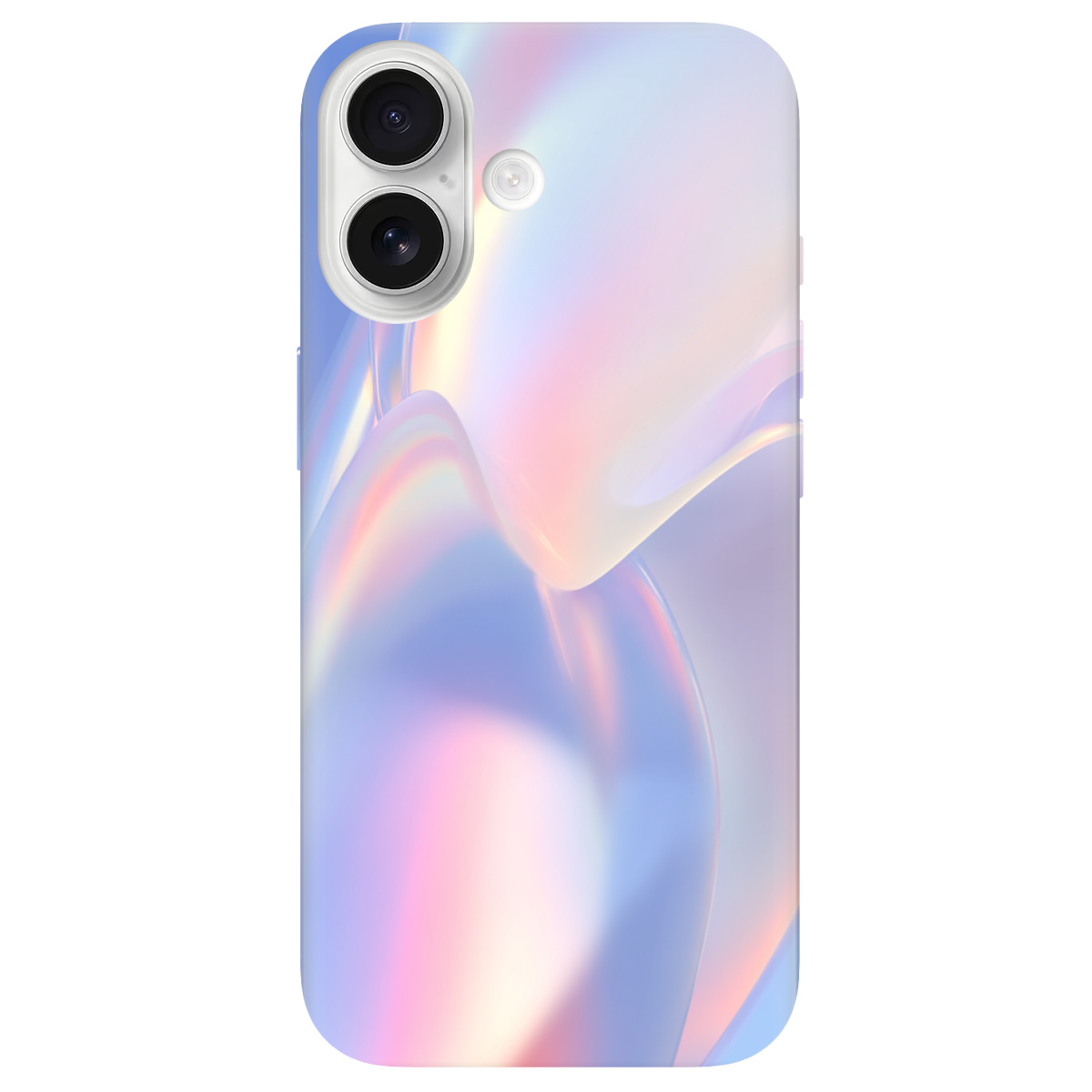 Чохол для Apple iPhone 17 прозорий Перламутрова хвиля - фото 1 Чохол для Apple iPhone 17 прозорий Перламутрова хвиля - фото 1 - Чохли для телефонів