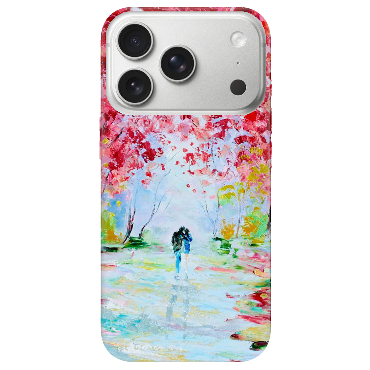 Чехол для Apple iPhone 17 Pro прозрачный Paseo romántico - фото 1 Чехол для Apple iPhone 17 Pro прозрачный Paseo romántico - фото 1 - Чехлы для телефонов