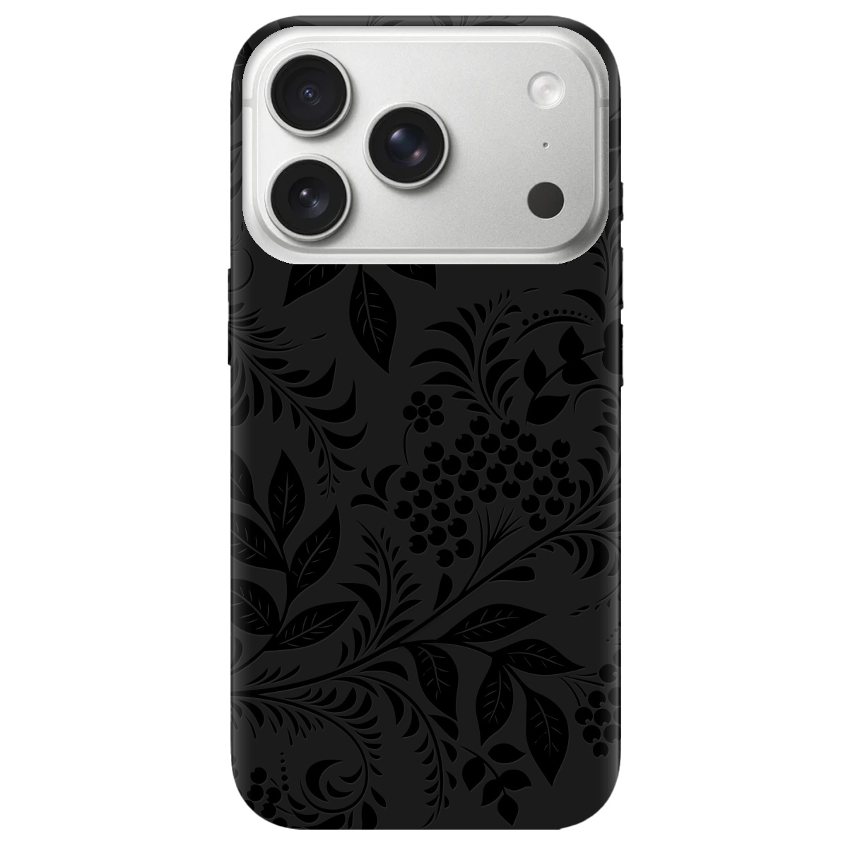 Чехол для Apple iPhone 17 Pro Max черный матовый soft touch Art - фото 1 - Чехлы для телефонов