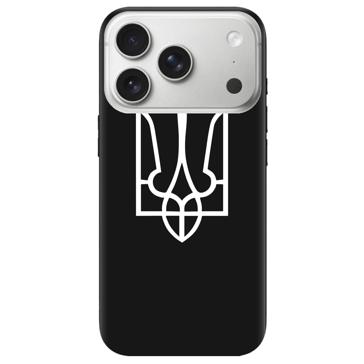 Чехол для Apple iPhone 17 Pro Max черный матовый soft touch Gerb - фото 1 - Чехлы для телефонов