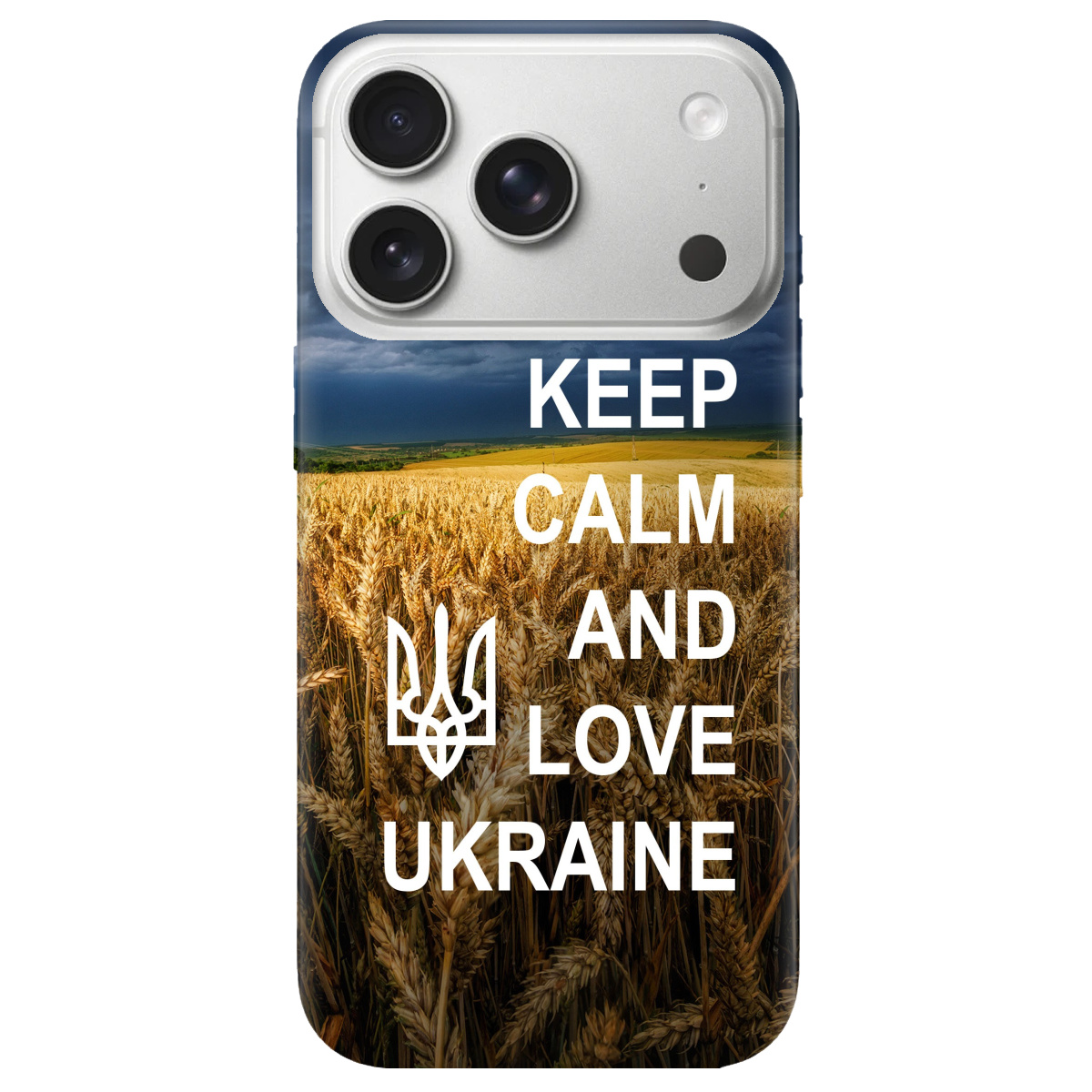 Чохол для Apple iPhone 17 Pro Max прозорий Keep calm - фото 1 Чохол для Apple iPhone 17 Pro Max прозорий Keep calm - фото 1 - Чохли для телефонів