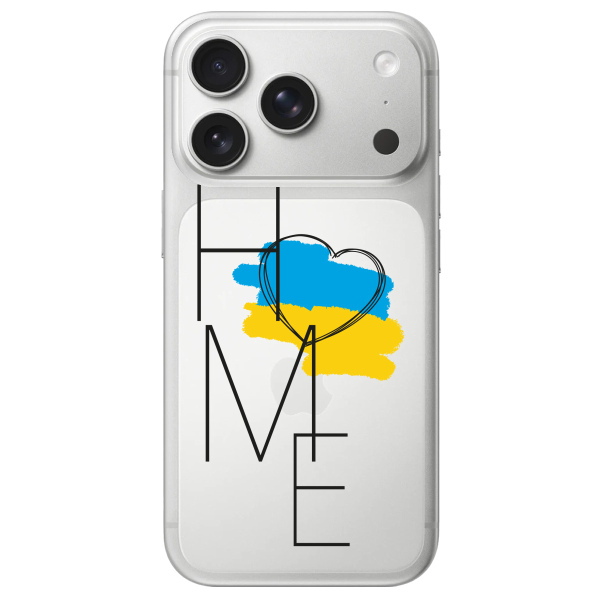 Чехол для Apple iPhone 17 Pro прозрачный Home - фото 1 Чехол для Apple iPhone 17 Pro прозрачный Home - фото 1 - Чехлы для телефонов