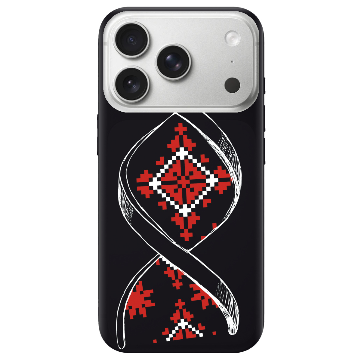 Чехол для Apple iPhone 17 Pro Max прозрачный Код Нації - фото 1 - Чехлы для телефонов