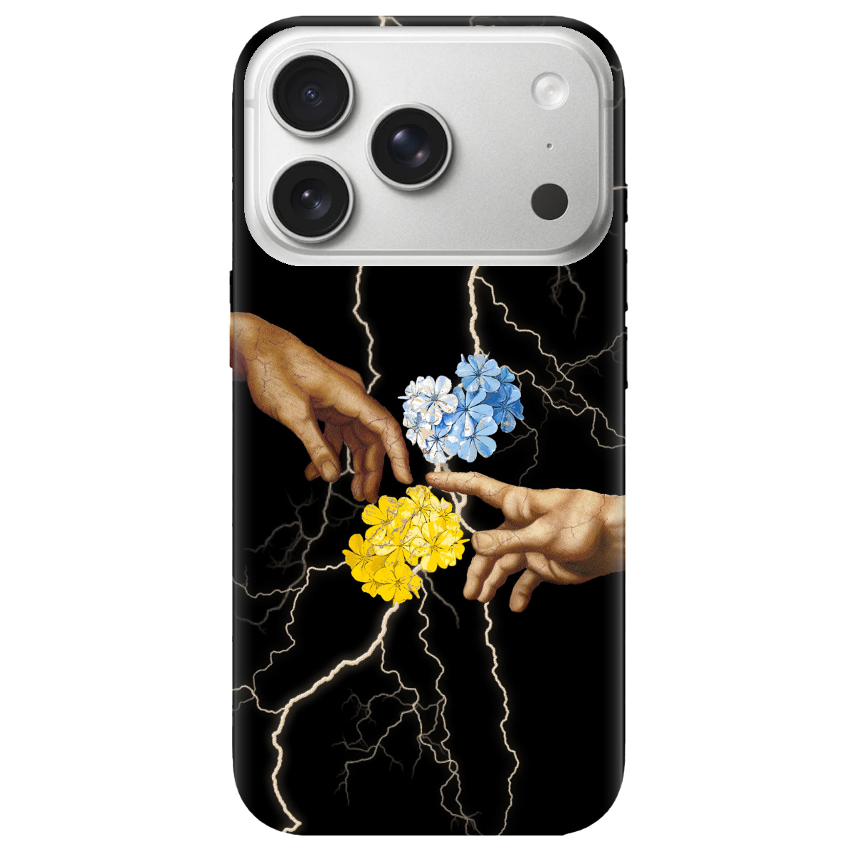 Чехол для Apple iPhone 17 Pro прозрачный Душа - фото 1 - Чехлы для телефонов