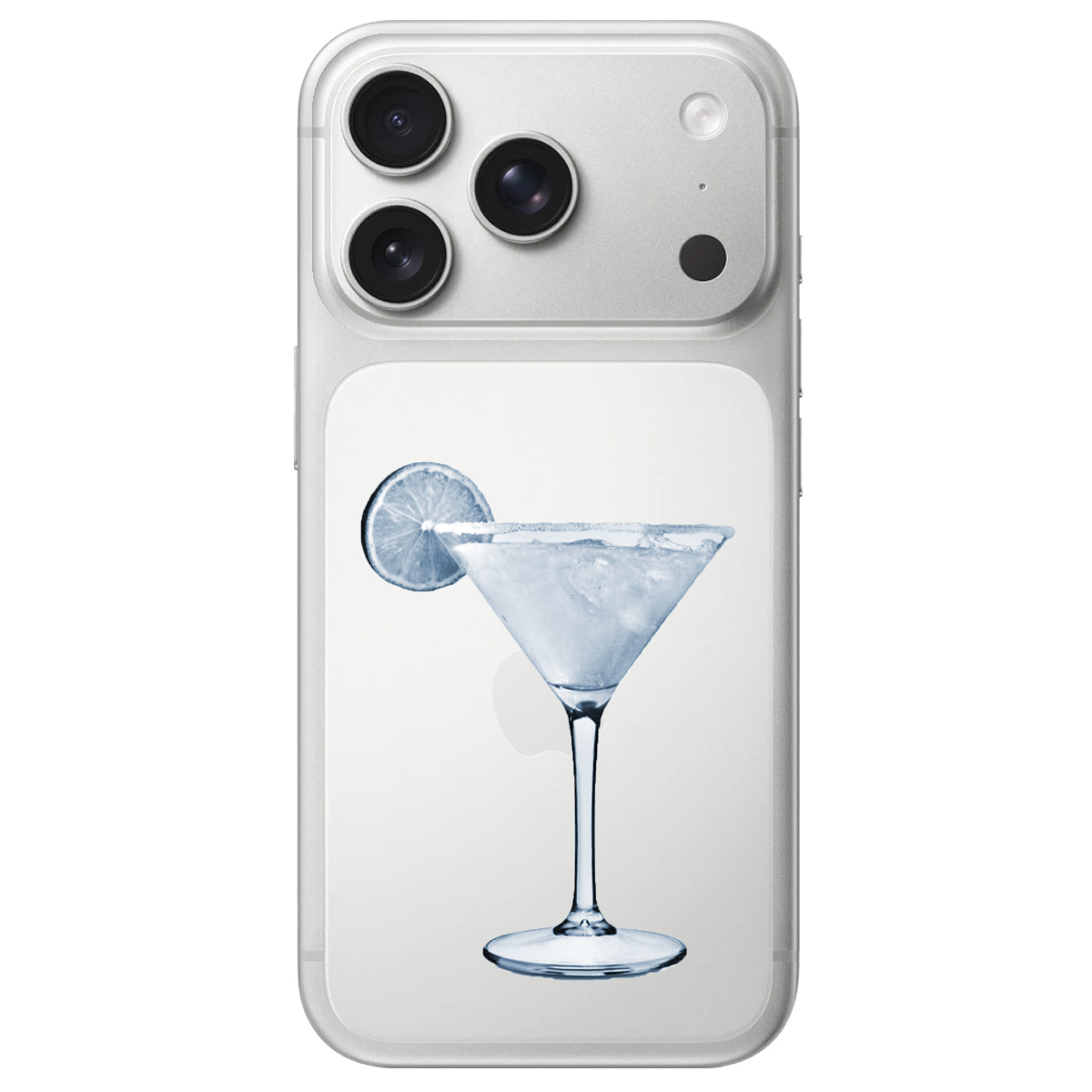 Чохол для Apple iPhone 17 Pro прозорий Martini - фото 1 - Чохли для телефонів