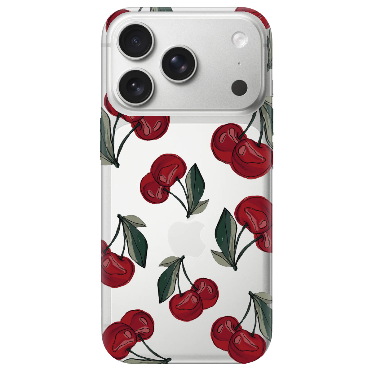 Чехол для Apple iPhone 17 Pro прозрачный Berry Bright - фото 1 Чехол для Apple iPhone 17 Pro прозрачный Berry Bright - фото 1 - Чехлы для телефонов