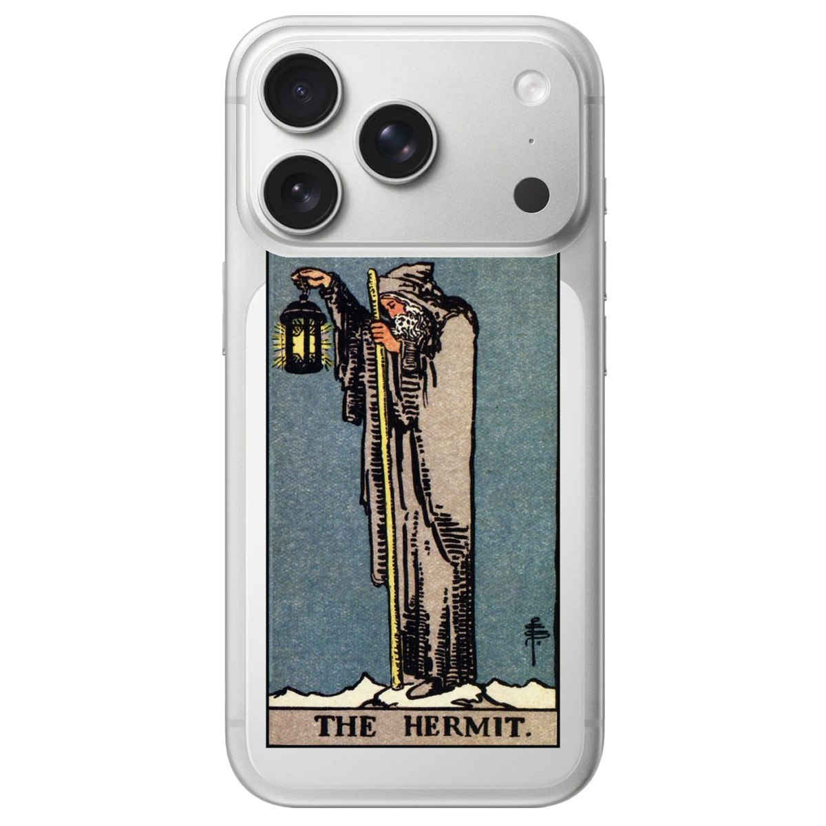 Чохол для Apple iPhone 17 Pro прозорий The Hermit - фото 1 - Чохли для телефонів