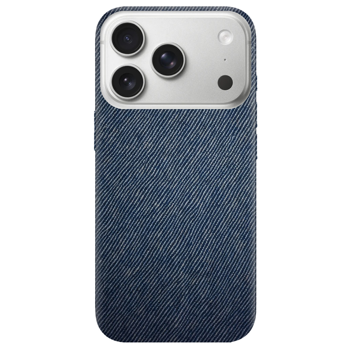 Чехол для Apple iPhone 17 Pro Max прозрачный Ретро джинс - фото 1 - Чехлы для телефонов