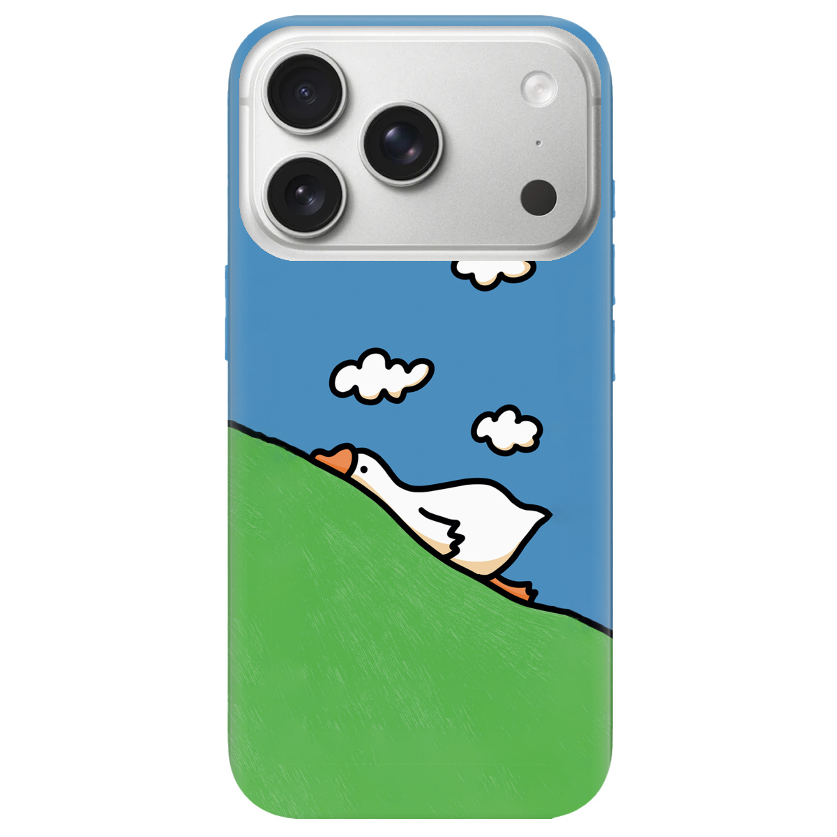 Чехол для Apple iPhone 17 Pro Max прозрачный Слизький шлях - фото 1 - Чехлы для телефонов