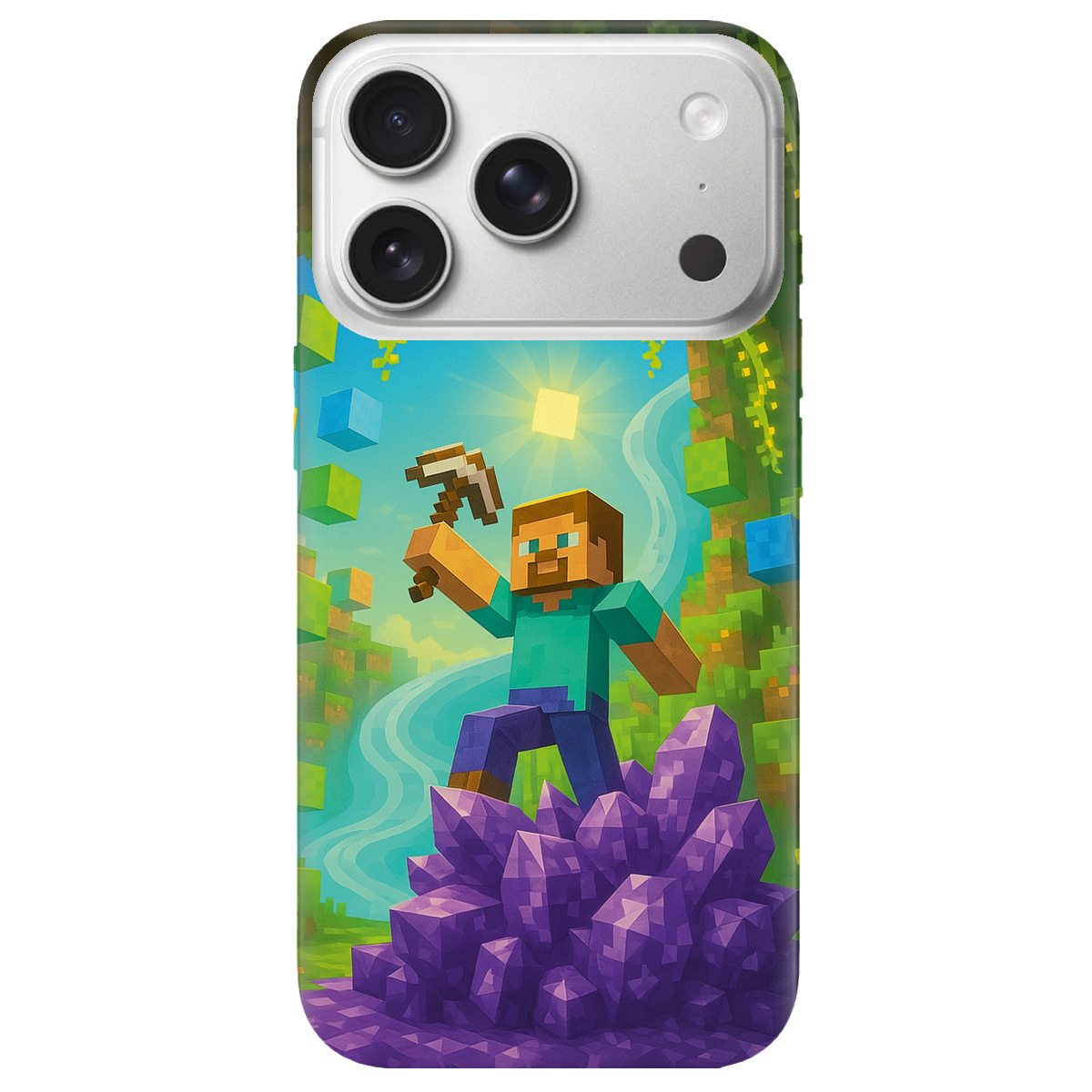 Чехол для Apple iPhone 17 Pro Max прозрачный Пік вершини - фото 1 - Чехлы для телефонов