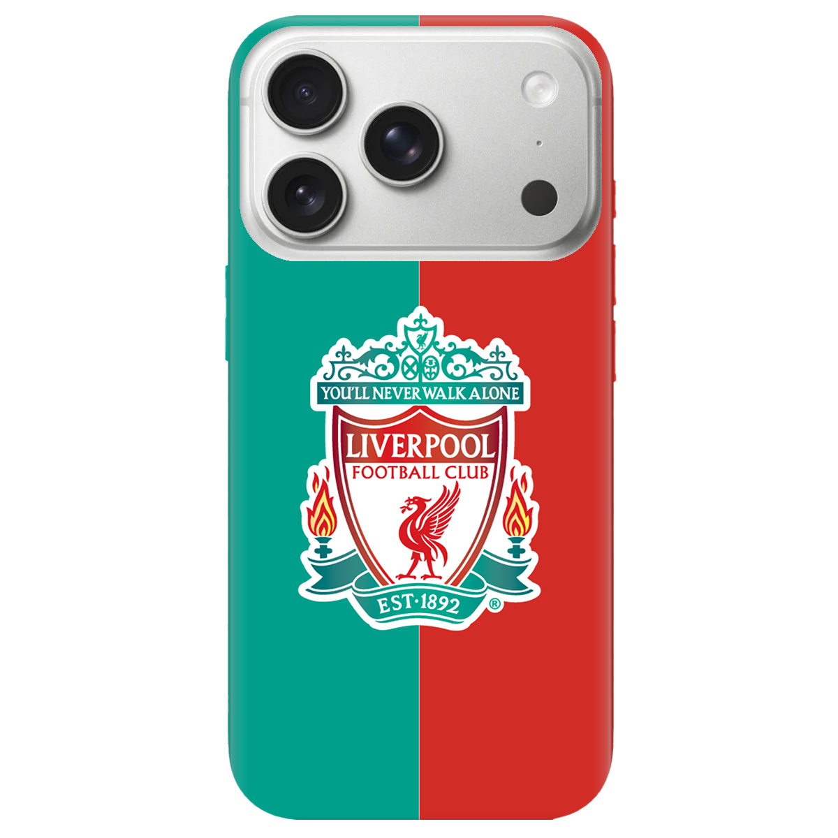 Чохол для Apple iPhone 17 Pro Max прозорий Liverpool - фото 1 - Чохли для телефонів