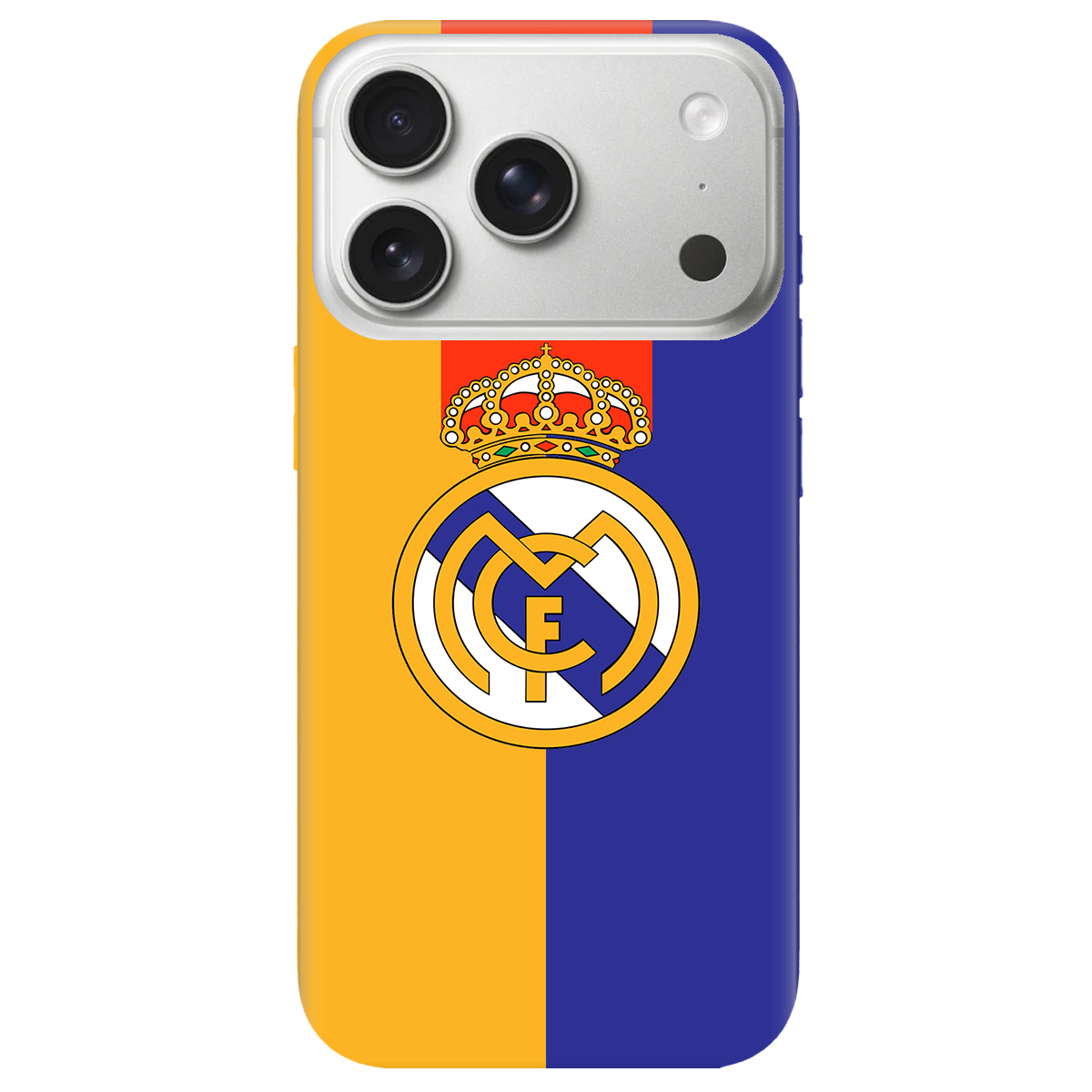 Чохол для Apple iPhone 17 Pro прозорий Real Madrid - фото 1 - Чохли для телефонів