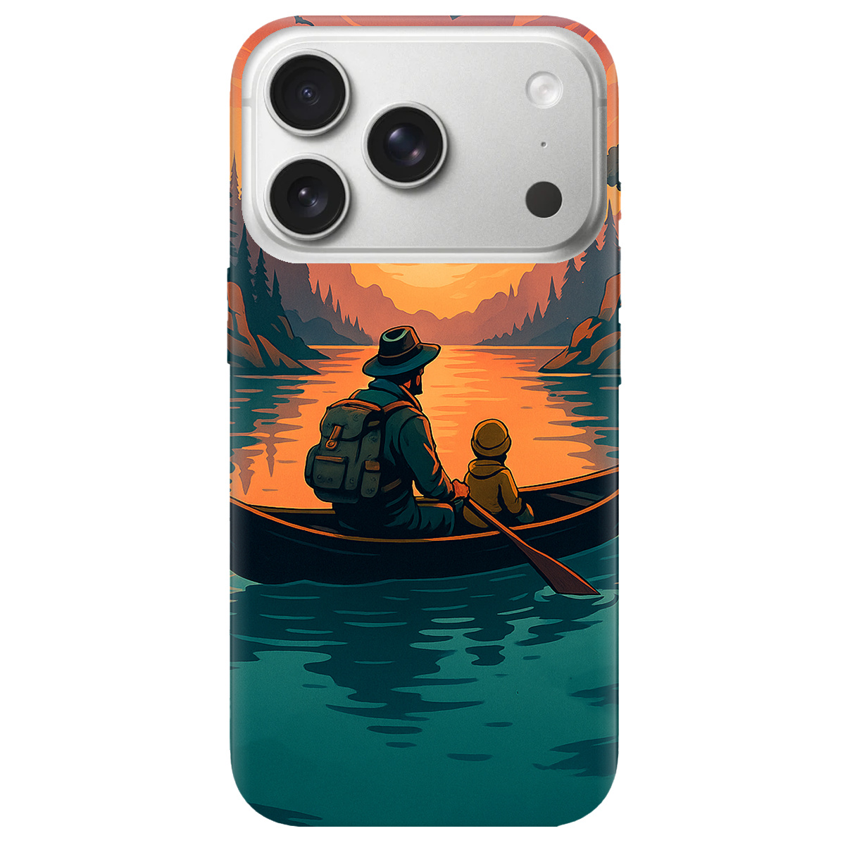 Чехол для Apple iPhone 17 Pro Max прозрачный Тиха риболовля - фото 1 Чехол для Apple iPhone 17 Pro Max прозрачный Тиха риболовля - фото 1 - Чехлы для телефонов
