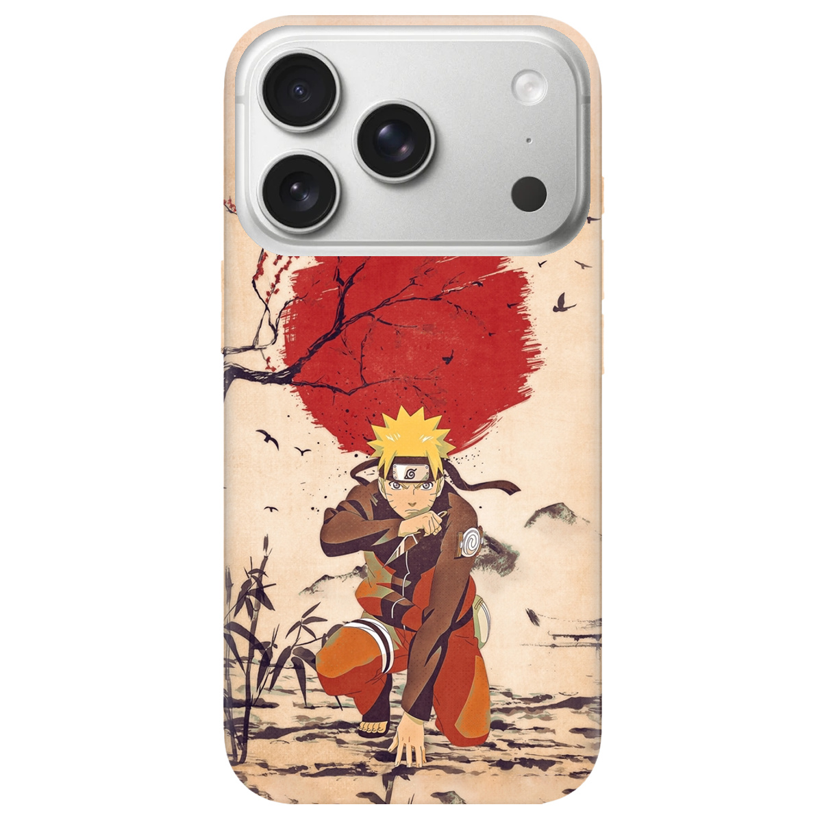 Чехол для Apple iPhone 17 Pro Max прозрачный Наруто - фото 1 - Чехлы для телефонов