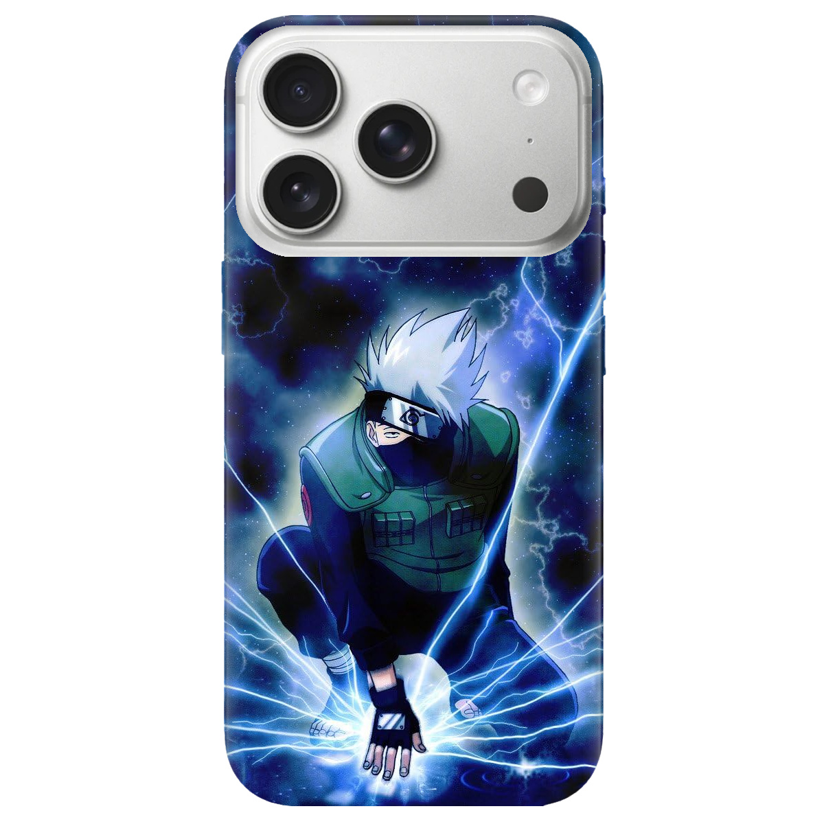 Чехол для Apple iPhone 17 Pro Max прозрачный Какаши - фото 1 - Чехлы для телефонов