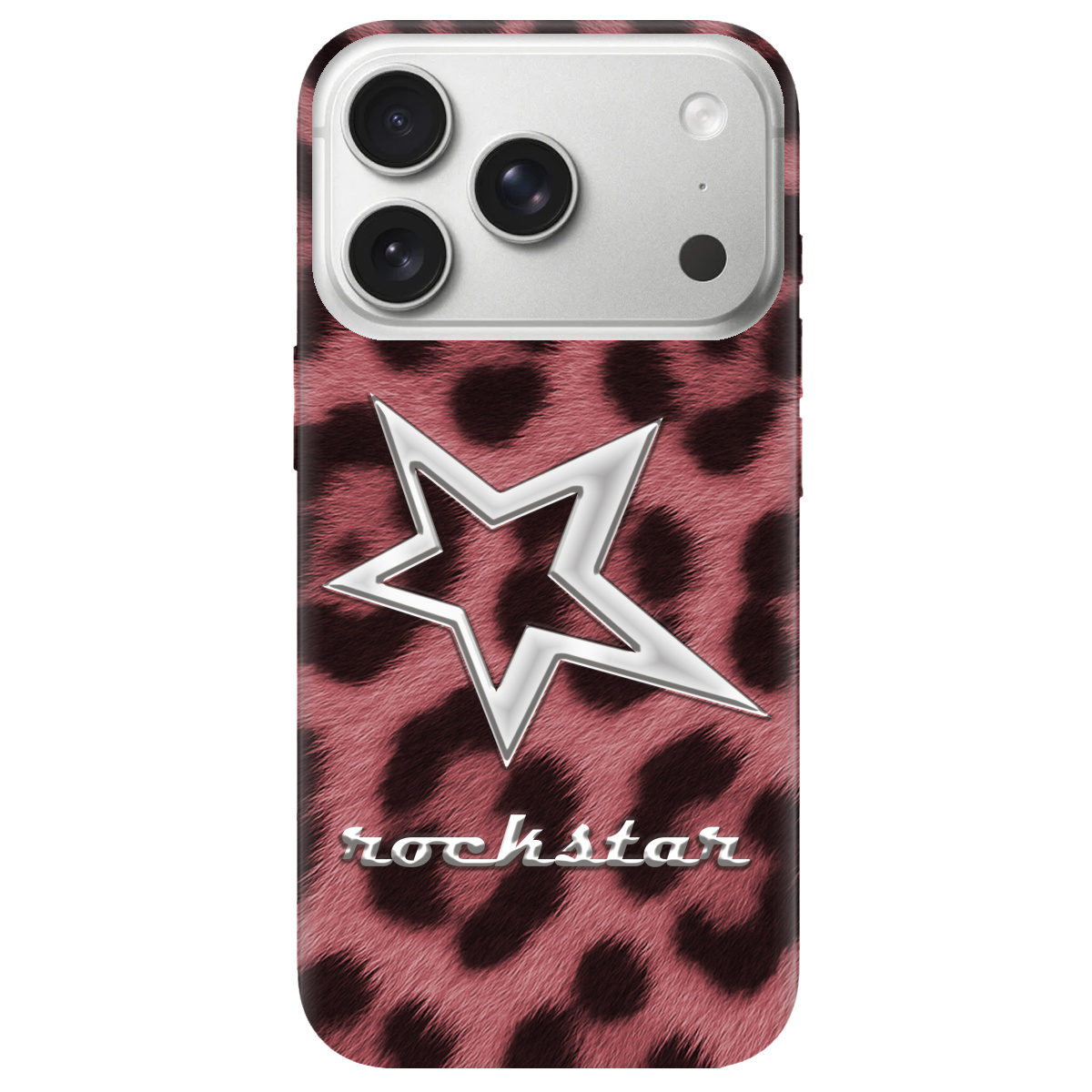 Чехол для Apple iPhone 17 Pro Max прозрачный Rockstar - фото 1 - Чехлы для телефонов