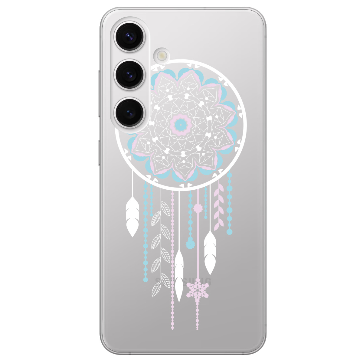 Чохол для Samsung Galaxy S24 Plus прозорий Ловець снів - фото 1 - Чохли для телефонів