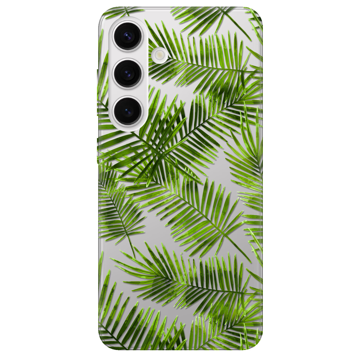 Чохол для Samsung Galaxy S24 Plus прозорий Palm - фото 1 - Чохли для телефонів