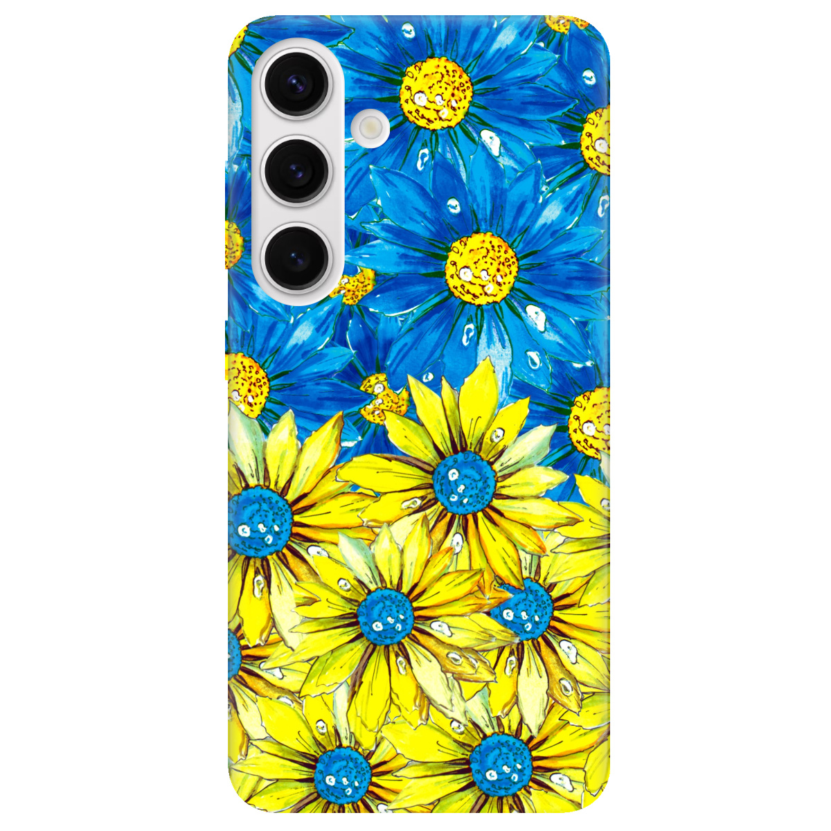 Чехол для Samsung Galaxy S24 Plus прозрачный Kvitka - фото 1 - Чехлы для телефонов