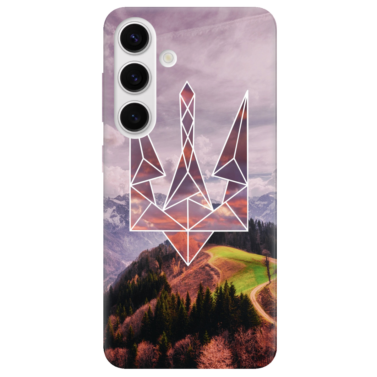 Чохол для Samsung Galaxy S24 Plus прозорий Ukraine - фото 1 Чохол для Samsung Galaxy S24 Plus прозорий Ukraine - фото 1 - Чохли для телефонів