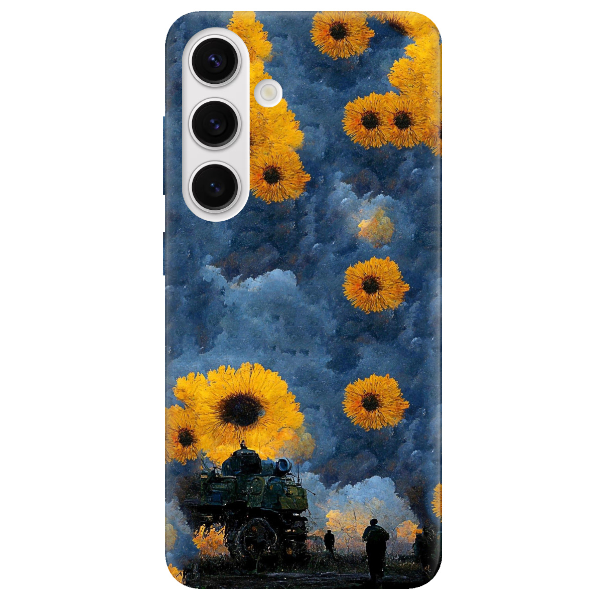 Чехол для Samsung Galaxy S24 Plus прозрачный Зарево - фото 1 - Чехлы для телефонов