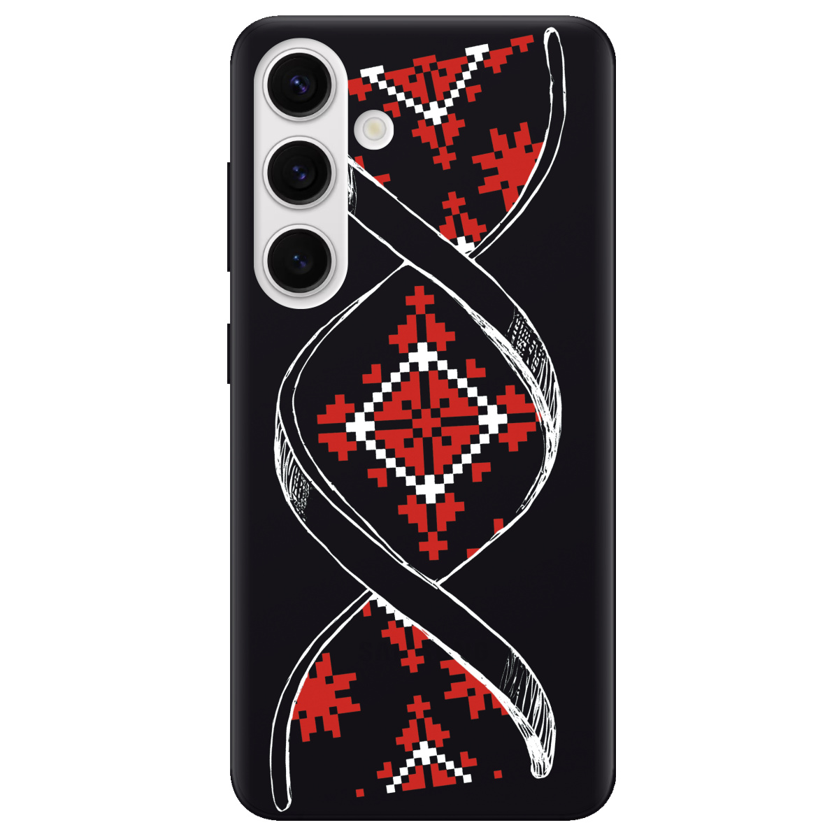 Чохол для Samsung Galaxy S24 Plus прозорий Код Нації - фото 1 - Чохли для телефонів