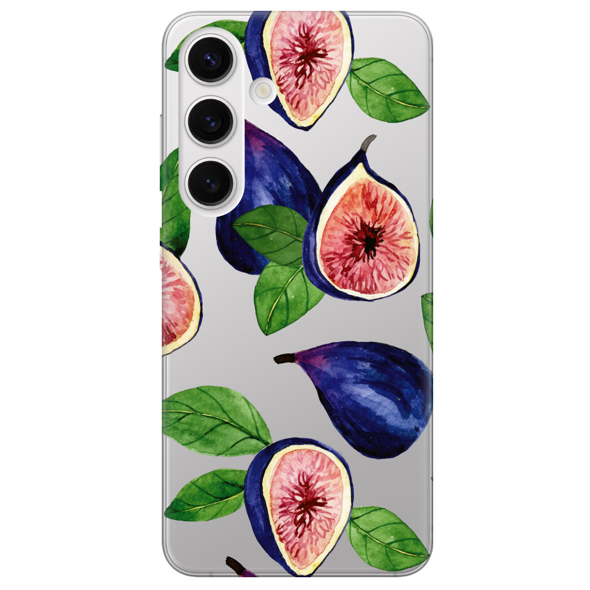 Чохол для Samsung Galaxy S24 Plus прозорий Figs - фото 1 - Чохли для телефонів