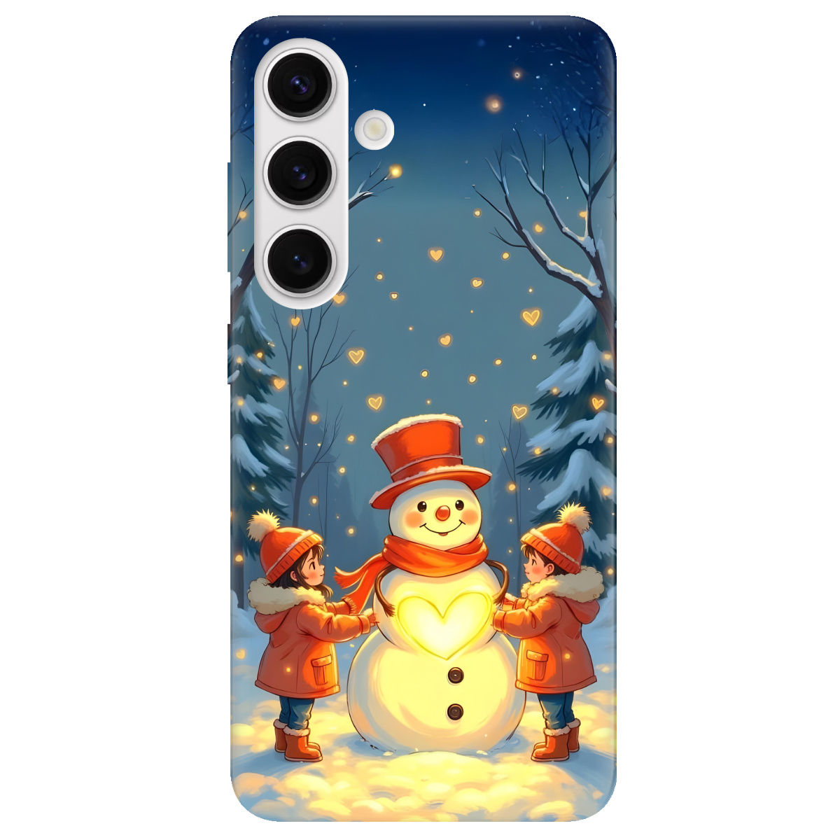 Чехол для Samsung Galaxy S24 Plus прозрачный Fairy Lights - фото 1 - Чехлы для телефонов