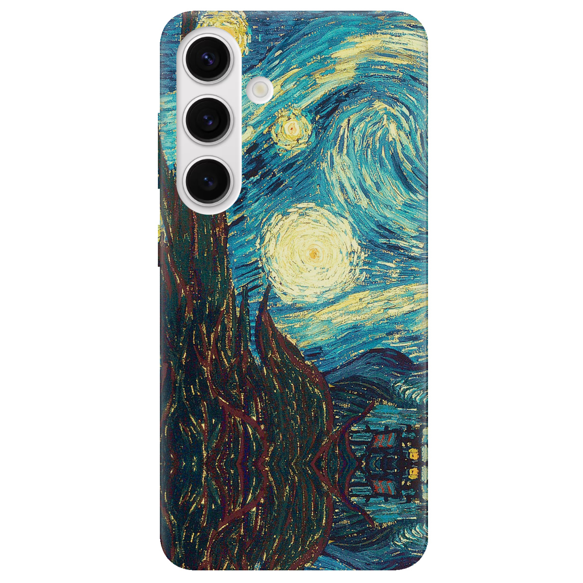 Чехол для Samsung Galaxy S25 Plus прозрачный Starry Night - фото 1 - Чехлы для телефонов