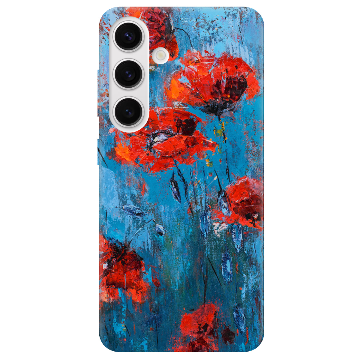 Чехол для Samsung Galaxy S25 Plus прозрачный Maki - фото 1 - Чехлы для телефонов