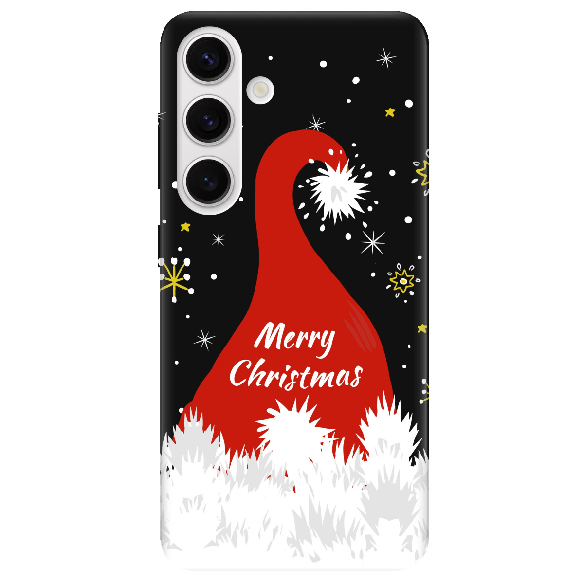 Чехол для Samsung Galaxy S25 Plus прозрачный Santa - фото 1 - Чехлы для телефонов