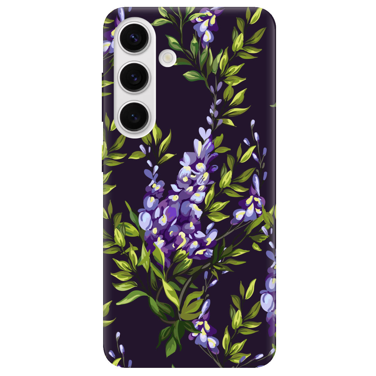 Чохол для Samsung Galaxy S25 Plus прозорий Violet - фото 1 - Чохли для телефонів