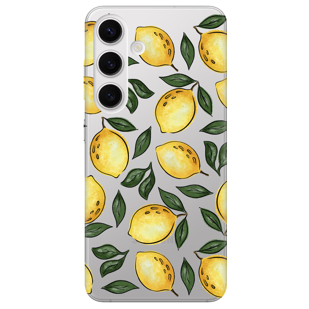 Чохол для Samsung Galaxy S25 Plus прозорий Limoncello - фото 1 - Чохли для телефонів