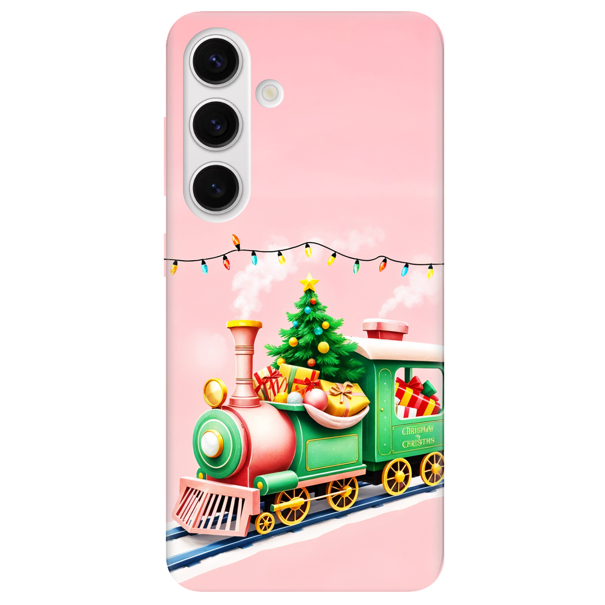 Чохол для Samsung Galaxy S25 Plus прозорий Holiday Express - фото 1 - Чохли для телефонів