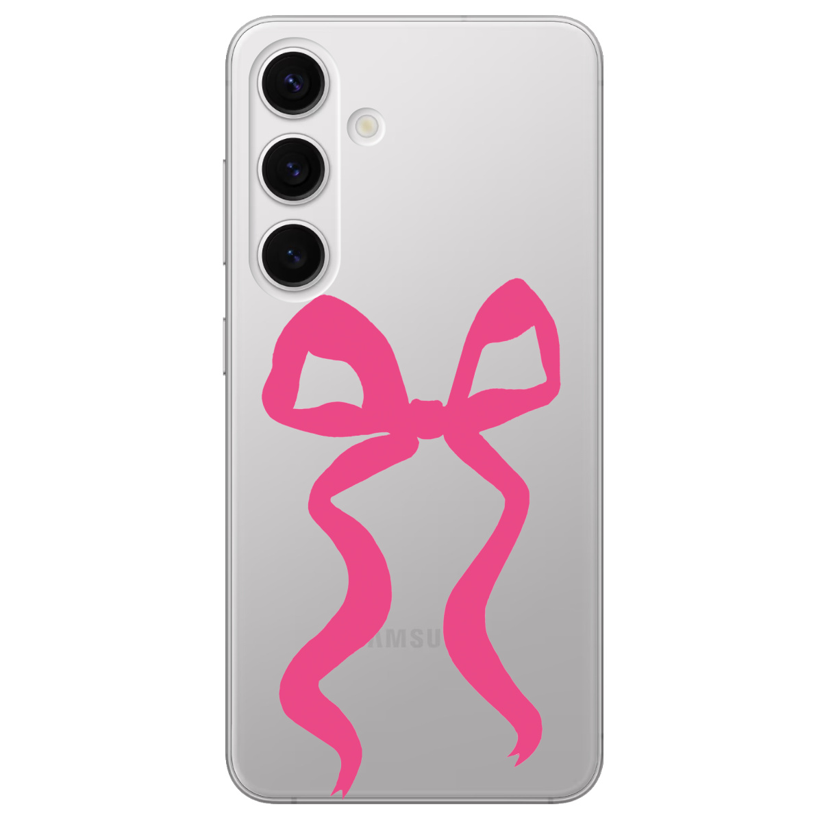 Чохол для Samsung Galaxy S24 Plus прозорий Blush Knot - фото 1 - Чохли для телефонів